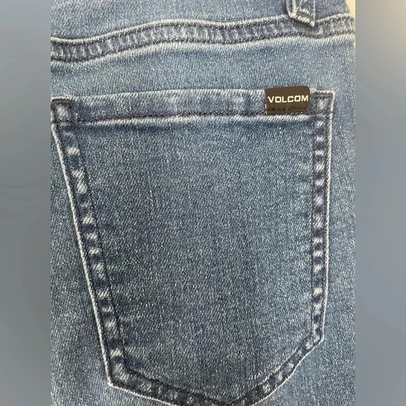 Volcom Jeans | Volcom Super Stoned Skinny High Rise Jeans Women’s Size 27 - Picture 8 of 13